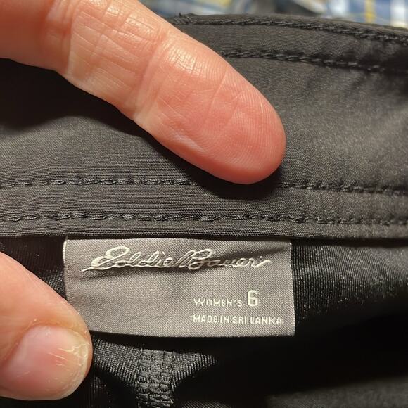 Eddie Bauer Women's Adventurer 2.0 Skort Black Size 6 - Picture 6 of 8